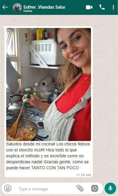 Testimonio WhatsApp 2